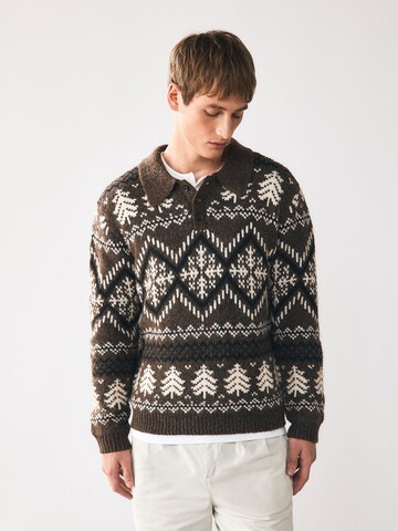 Pullover di Next in marrone: frontale