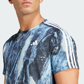 ADIDAS PERFORMANCE Performance Shirt 'Move for the Planet AirChill Tee' in Blue