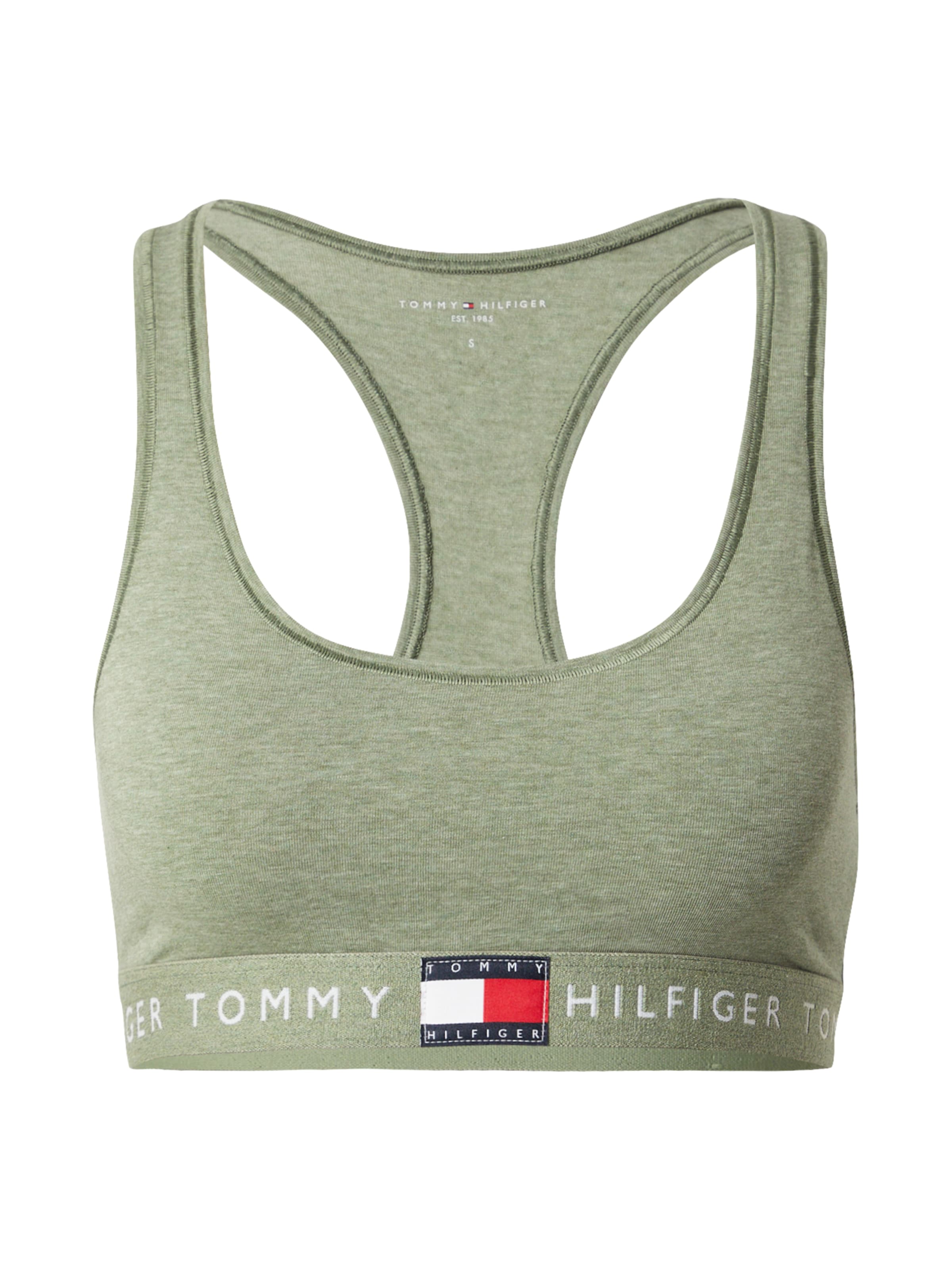 Tommy Hilfiger Underwear Korzet Podprsenka - Zelená: predná strana