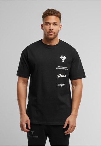 MT UpscaleMajica 'Texas Longhorns' - crna boja: prednji dio