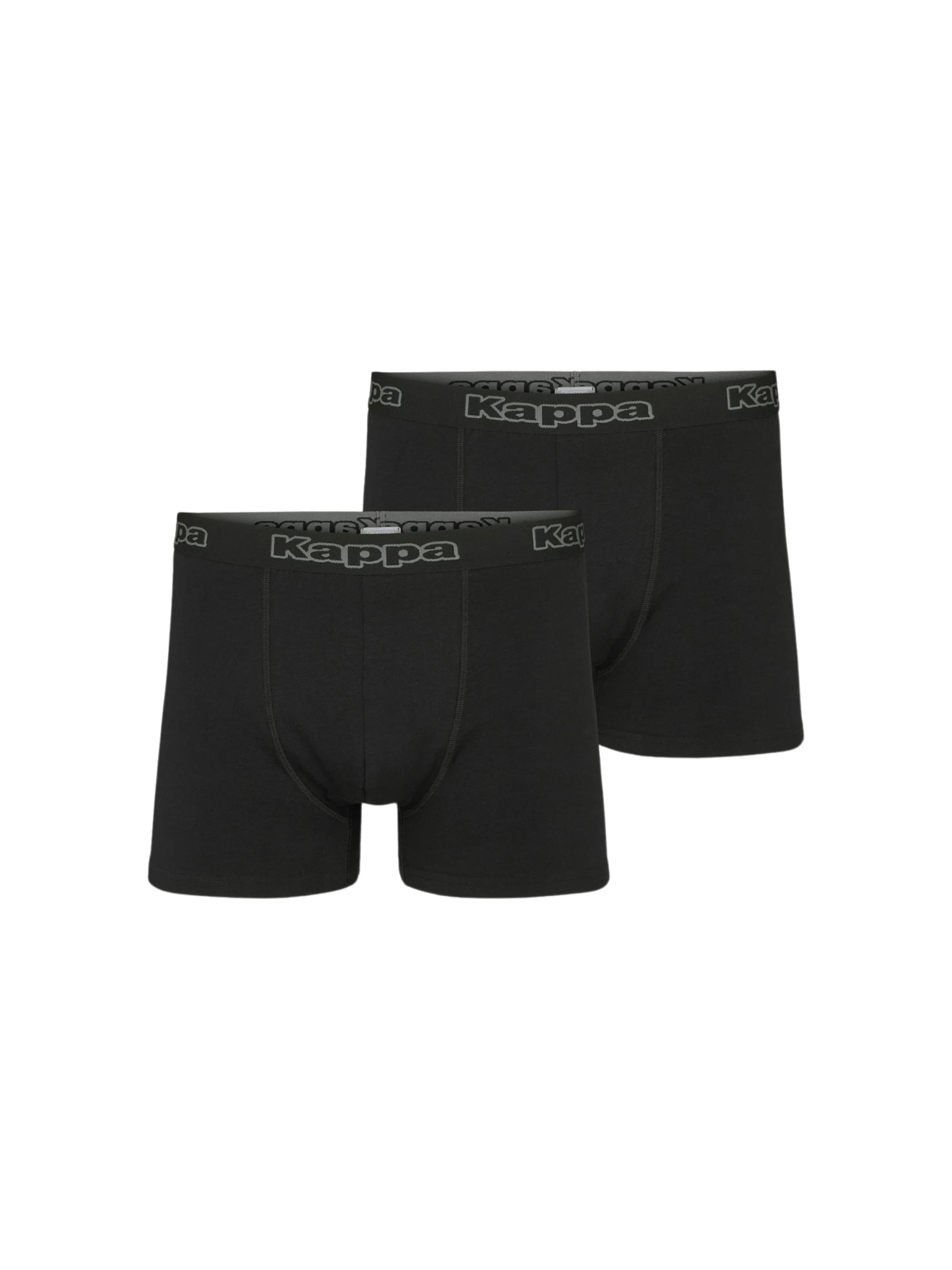 KAPPA Boxerky ' KMLogo Anavi ' – černá: přední strana