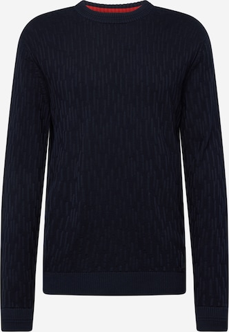 Pullover 'Sovrain' di HUGO Red in blu: frontale