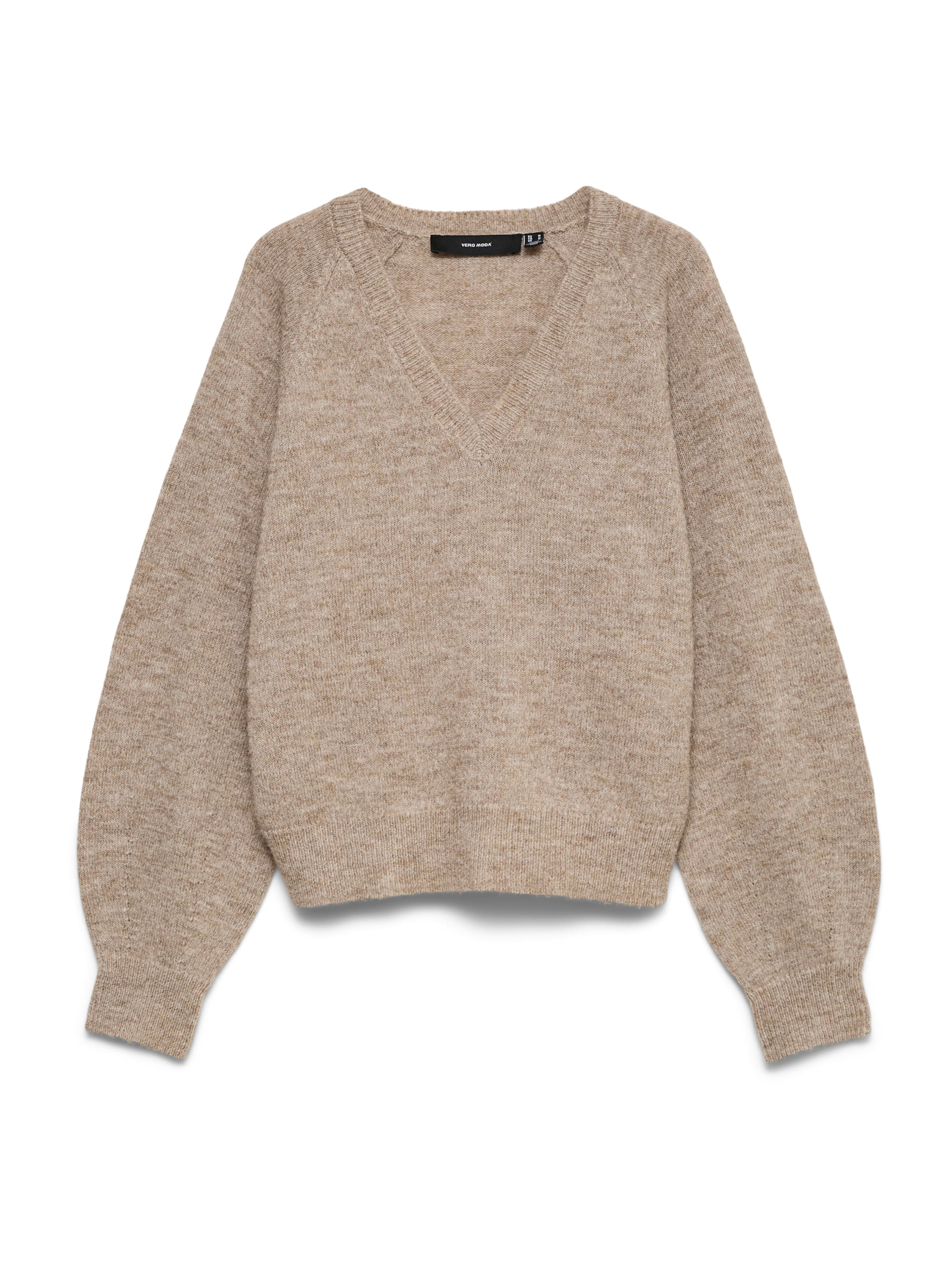 VERO MODA - Jersey 'VMTEAK' en beige: frente