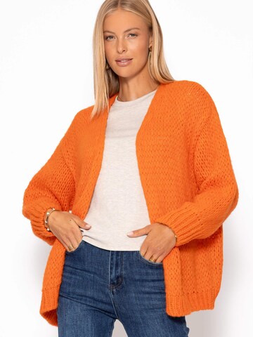 SASSYCLASSY Oversized Cardigan in Orange