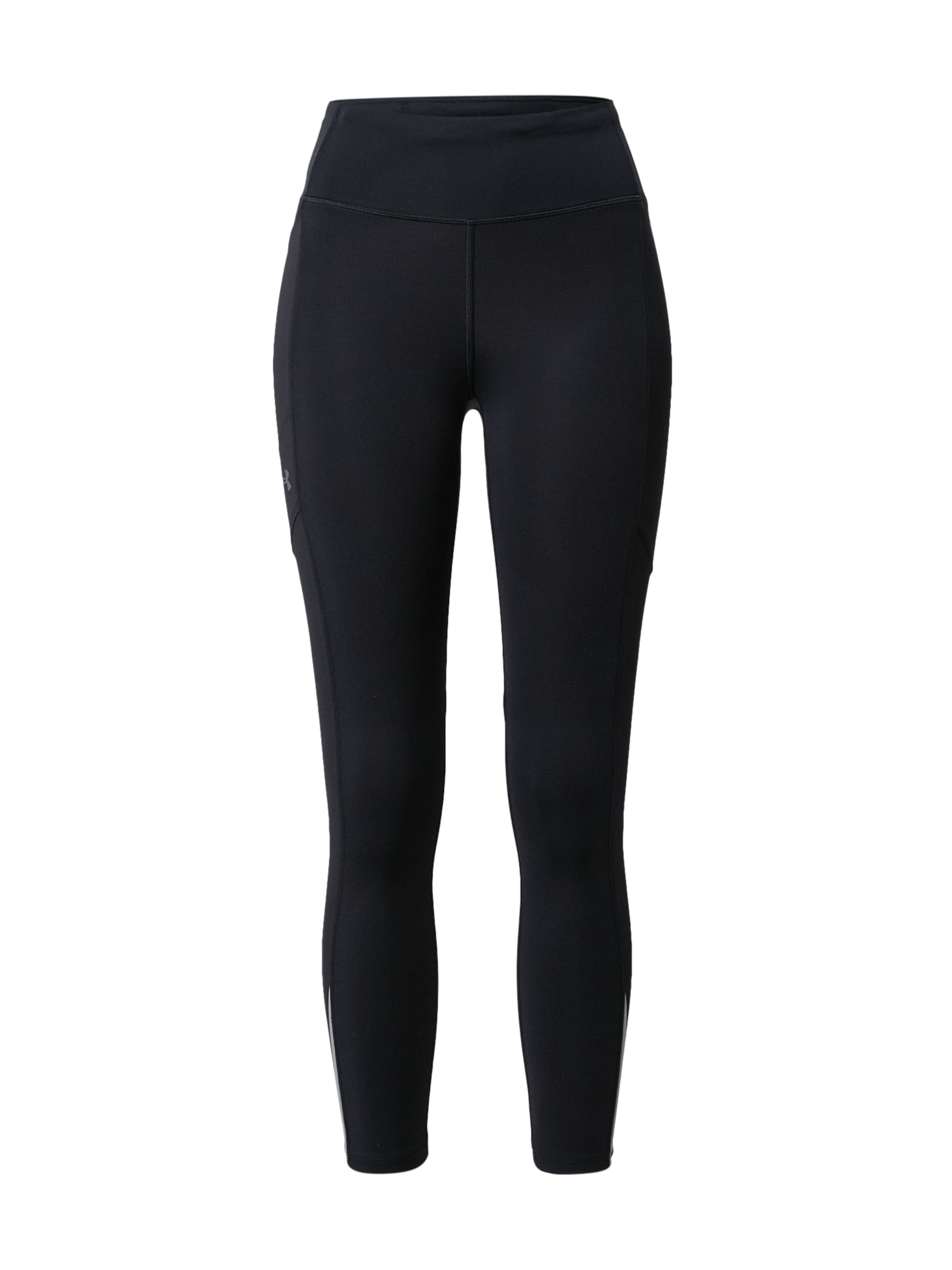 UNDER ARMOUR Skinny Workout Pants 'Fly Fast 3.0' in Black: front