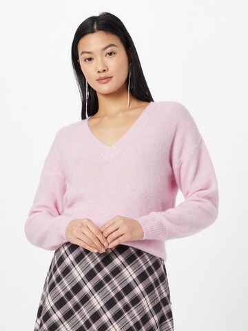 MSCH COPENHAGEN Sweater 'Lisa' in Pink: front