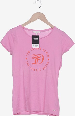 TOM TAILOR DENIM T-Shirt XS in Pink: predná strana