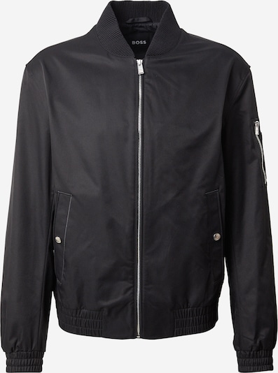 BOSS Välikausitakki 'H-Comber' värissä musta, Tuotenäkymä