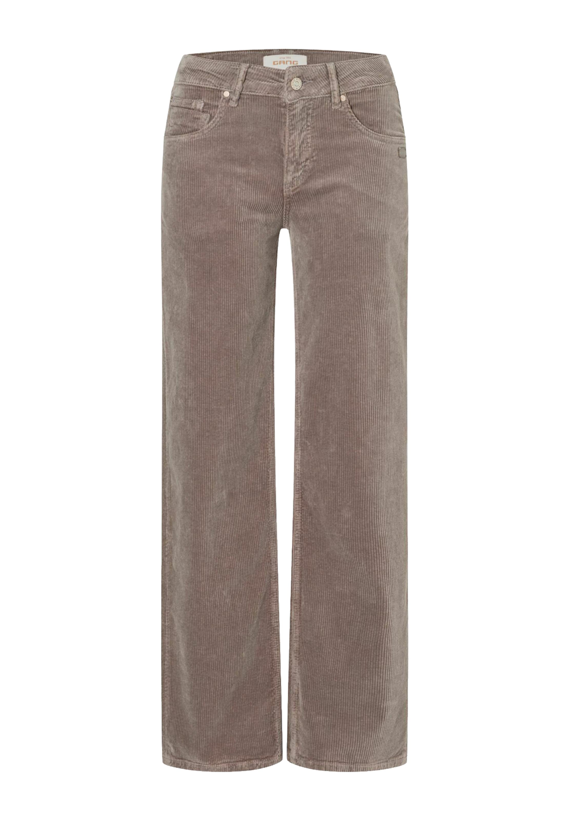 Wide leg Pantaloni '94RIVER' di Gang in beige: frontale