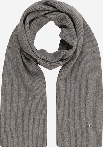 Calvin Klein Scarf in Grey: front