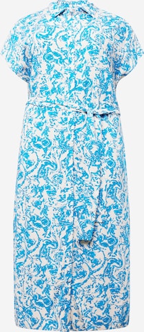 Object Curve Košilové šaty 'IBRA' – modrá: přední strana