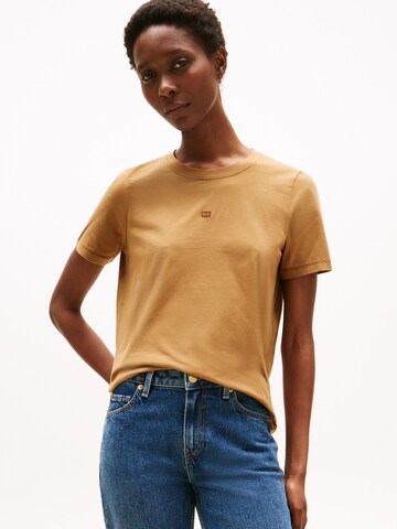 TOMMY HILFIGER Футболка в Коричневый: спереди