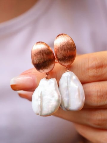 Boucles d'oreilles LanLivia en blanc