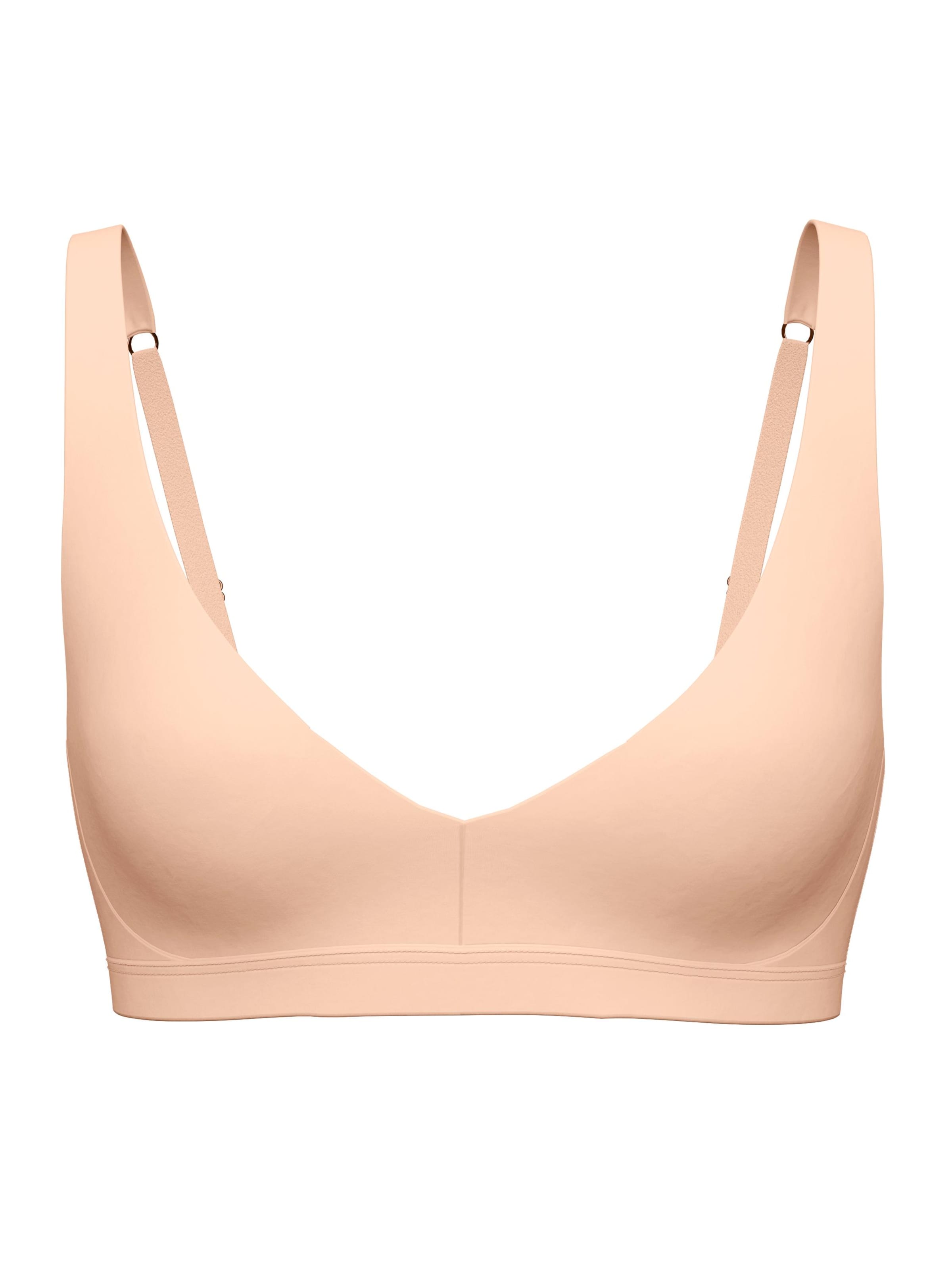 CALIDA Bustier BH 'Sleek Skin'‌‌‌‌‌‌ in Pink: Vorderseite