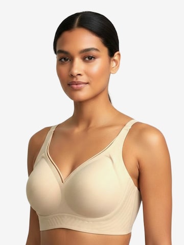 Bustier Soutien-gorge C&City en beige : devant