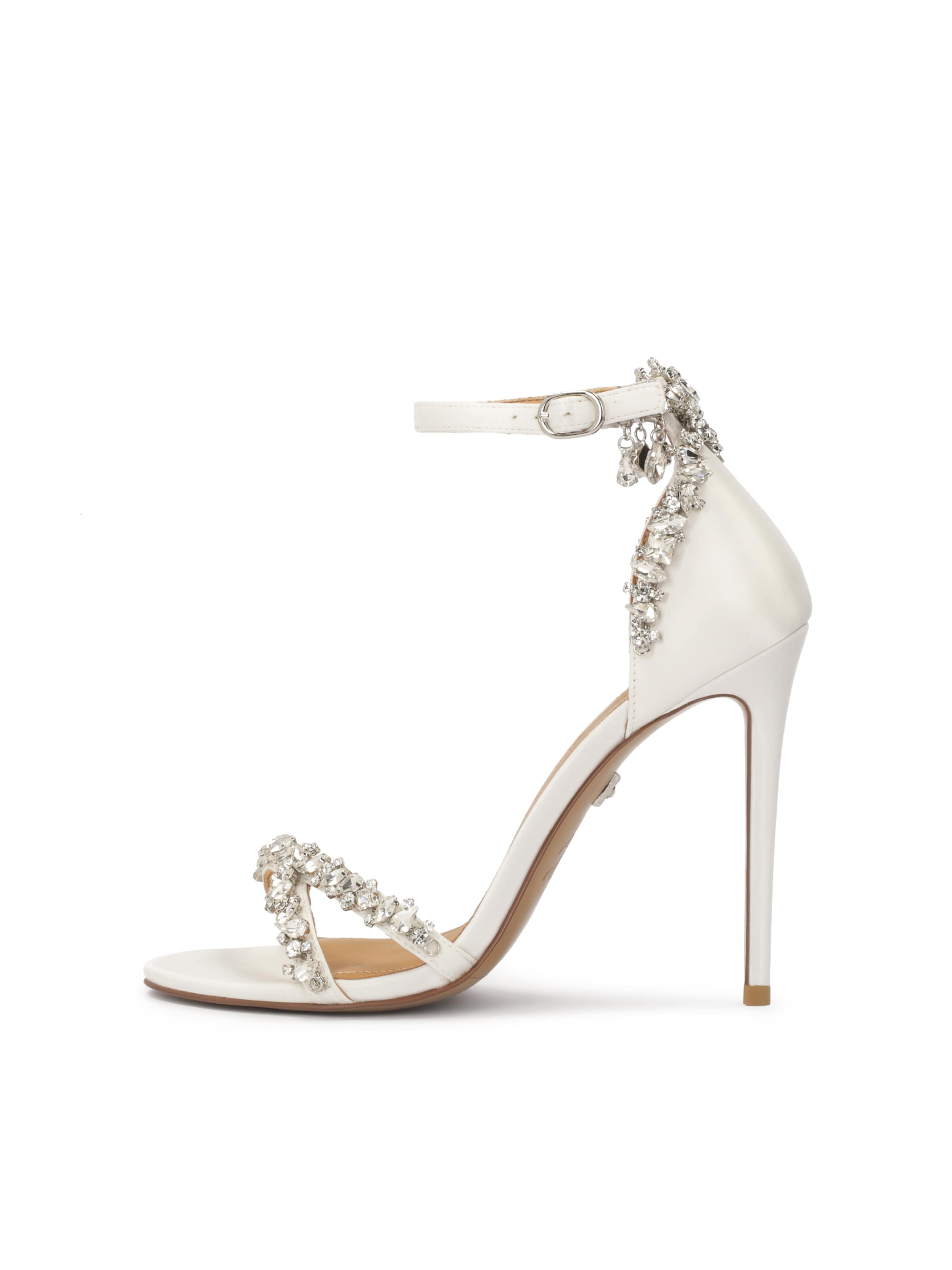 Kazar Páskové sandály – bílá: přední strana