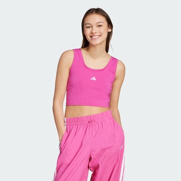 ADIDAS SPORTSWEAR Sports top 'Essentials' in Pink: front