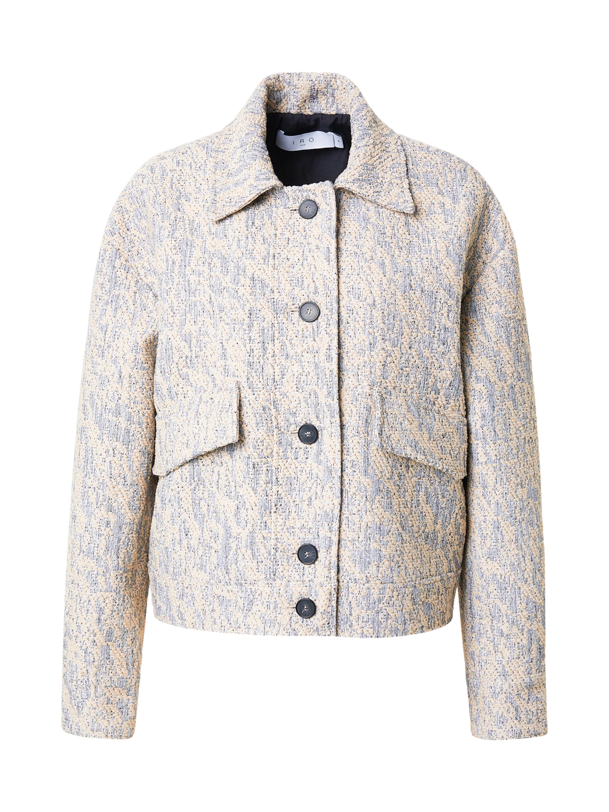 IRO Jacke 'ELIOS' in Beige: Vorderseite