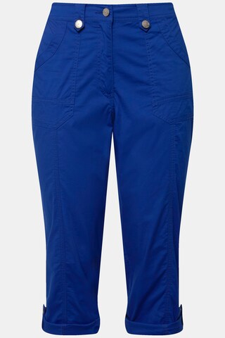 Ulla Popken Broek in Blauw: voorkant