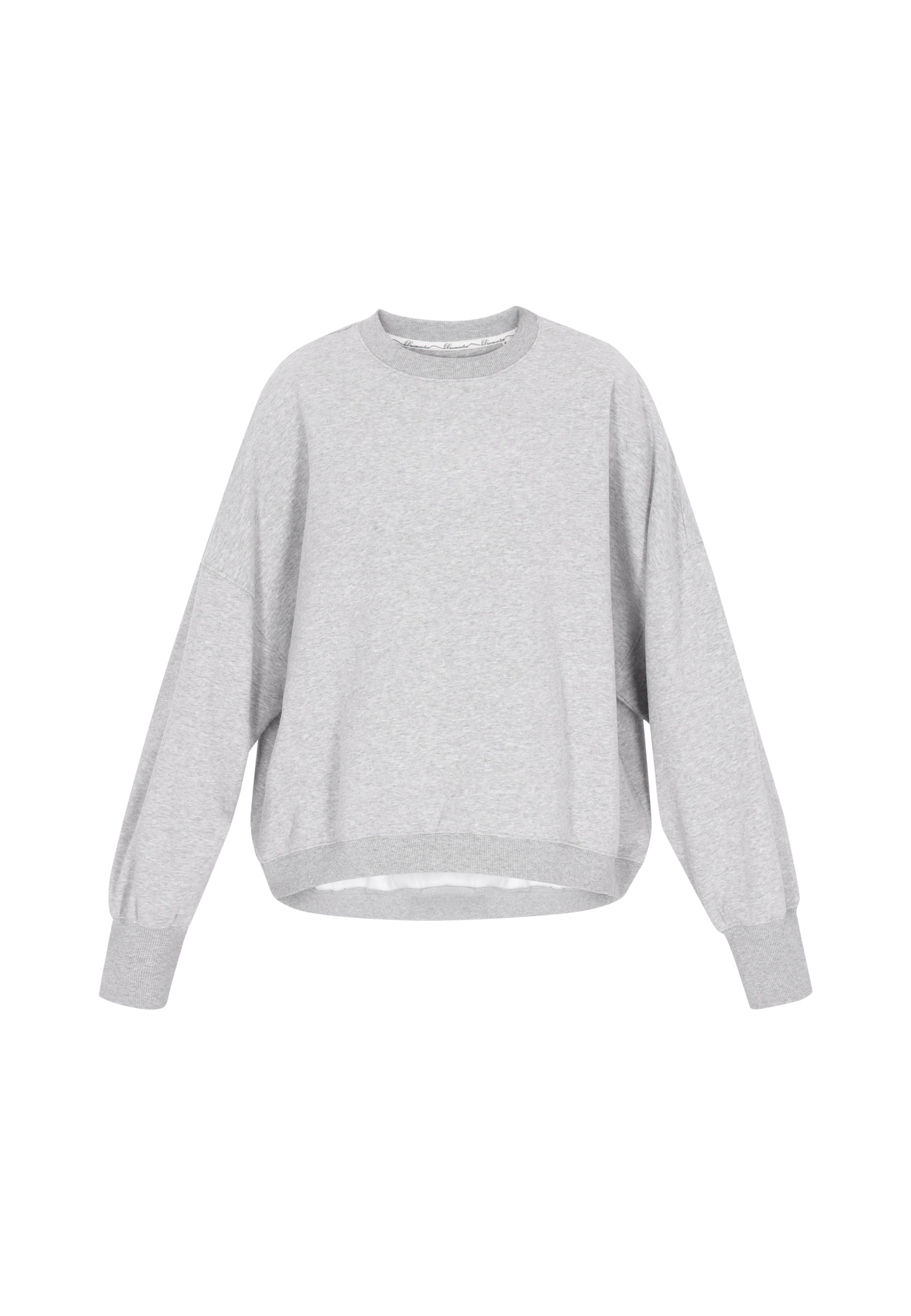 Sweat-shirt 'Vintage' DreiMaster Vintage en gris : devant