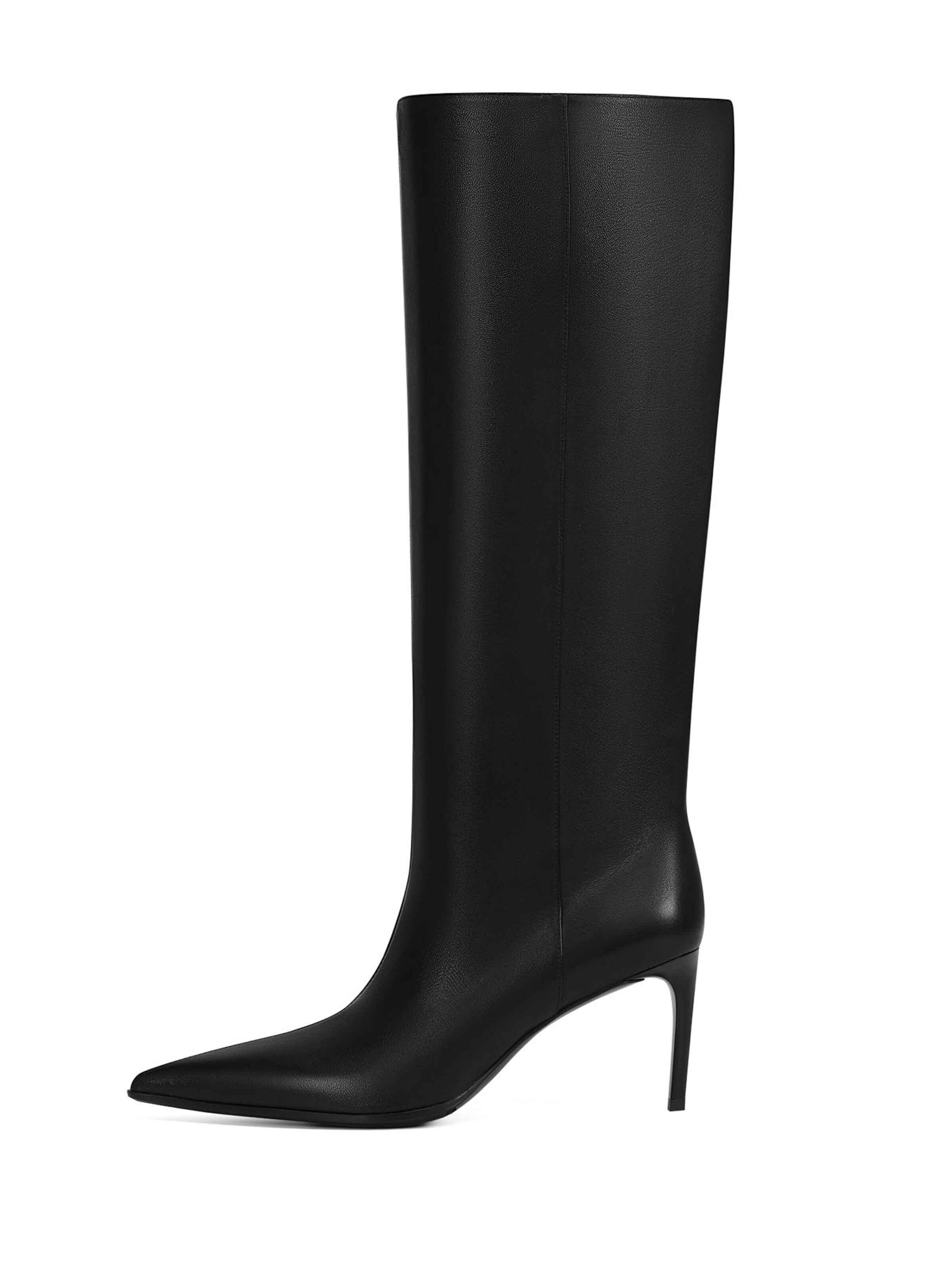 Potamy Boots in Black: front