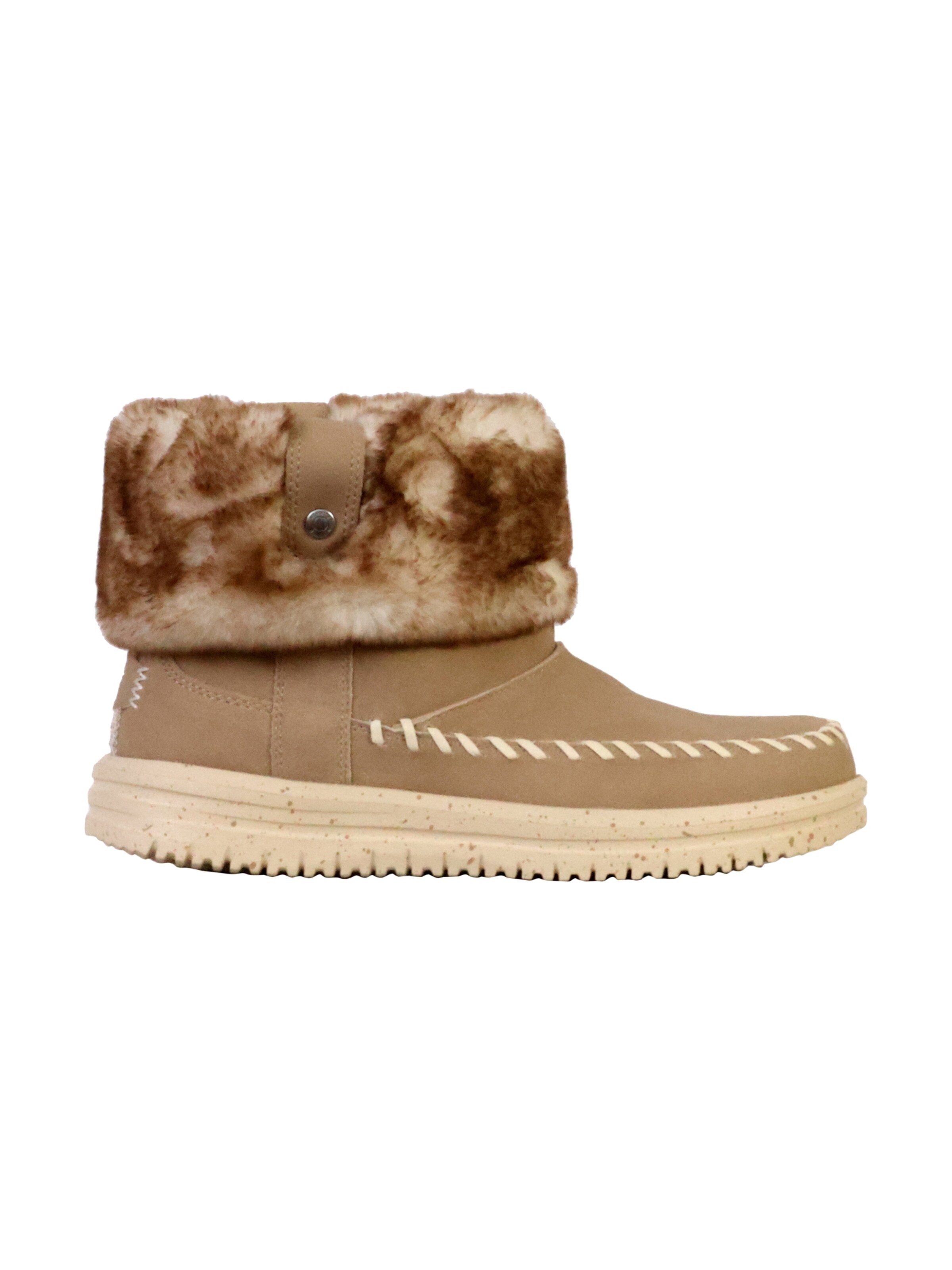 HEY DUDE Booties in Beige