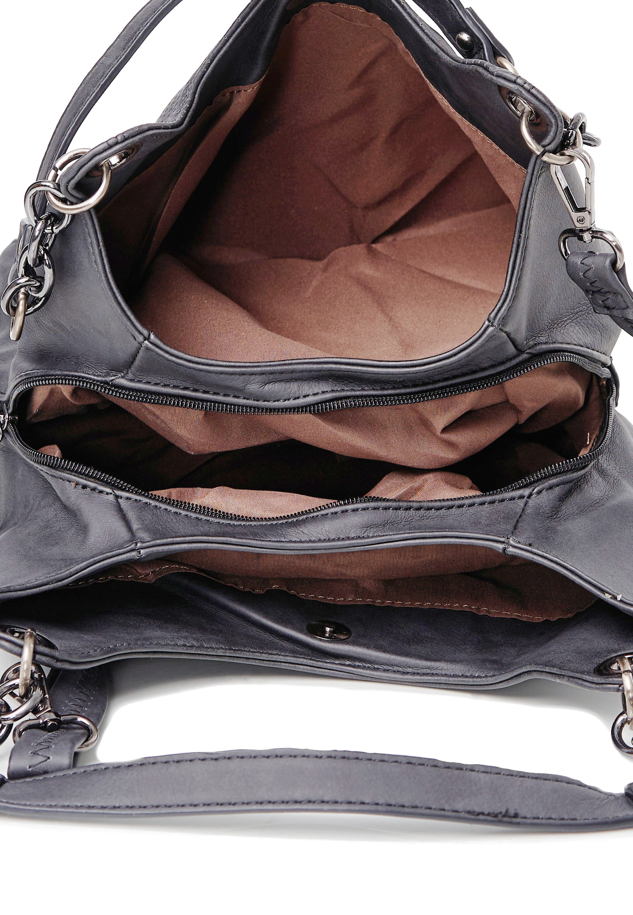 HARPA Handtas in Grijs