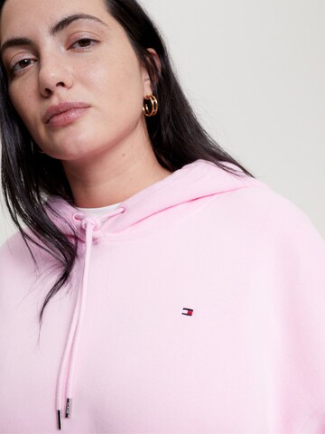 Sweat-shirt Tommy Hilfiger Curve en rose