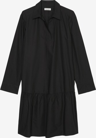 Robe-chemise Marc O'Polo en noir : devant