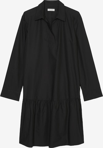 Marc O'Polo Shirt Dress in Black: front
