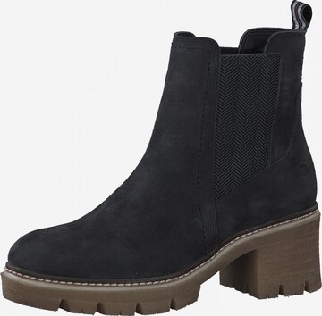 TAMARIS Chelsea Boots i blå: forside