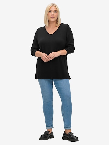 SHEEGO Pullover in Schwarz