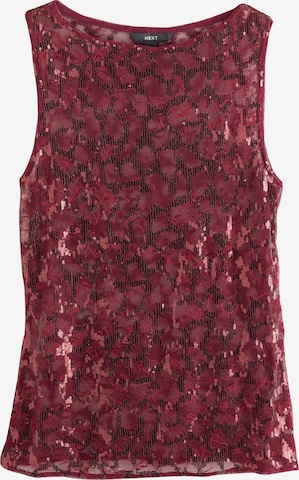 Haut Next en rouge : devant