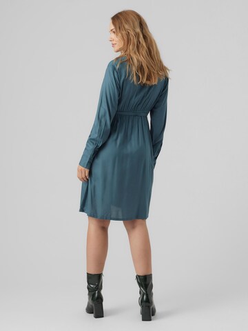 MAMALICIOUS Shirt Dress 'Ercur' in Green