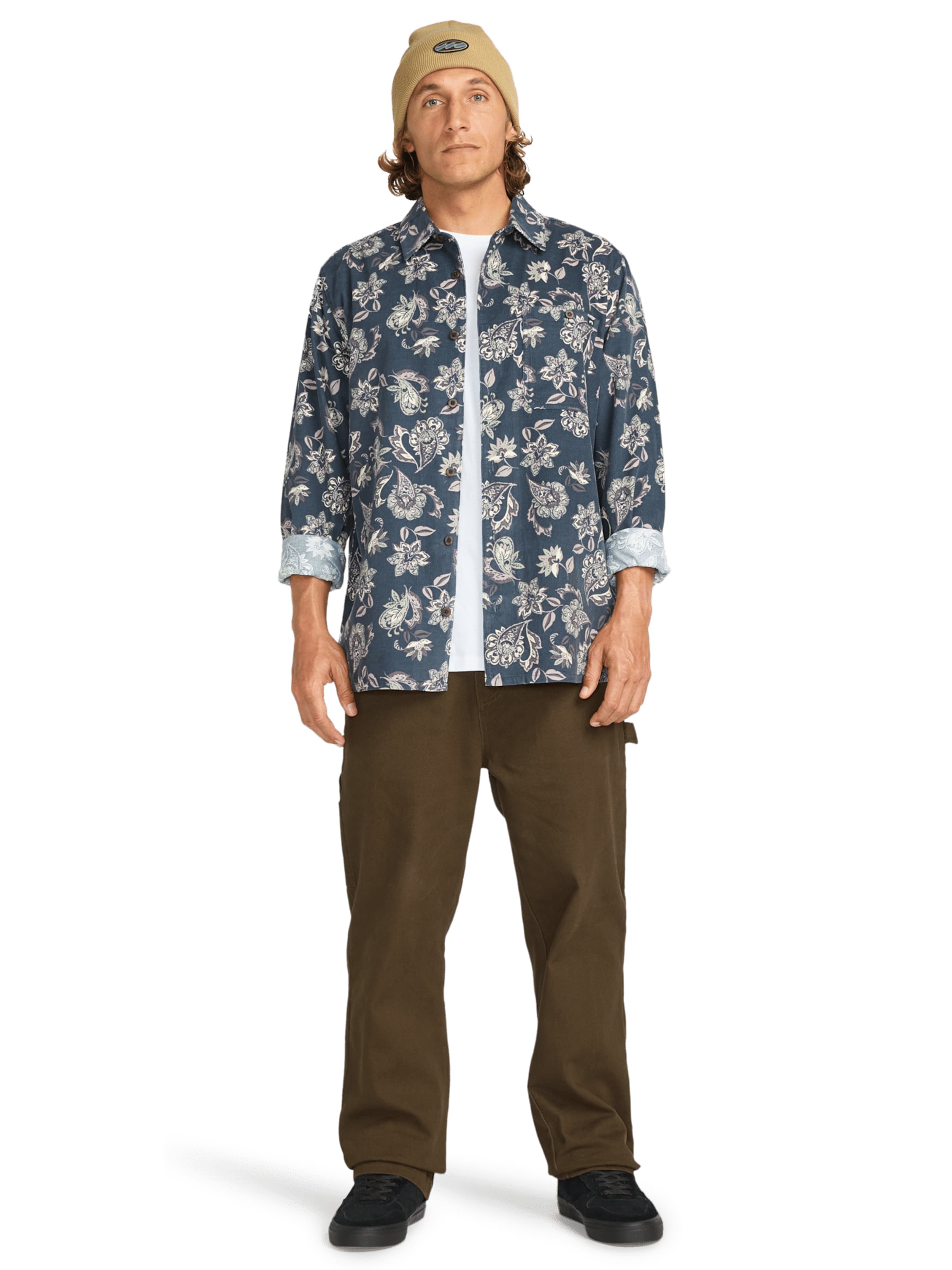 BILLABONG Regular fit Button Up Shirt 'Solana' in Blue