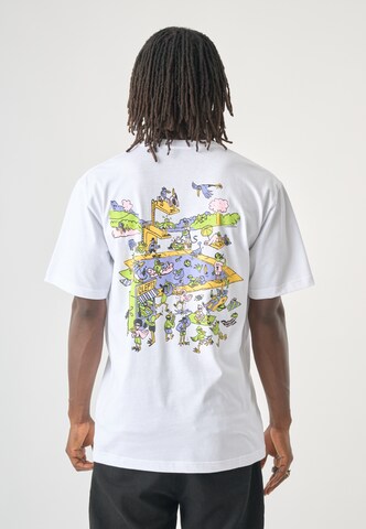 Cleptomanicx Shirt in White
