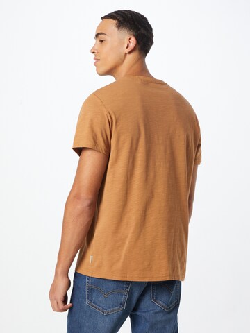 BLEND T-Shirt in Braun