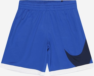 NIKE - Calças de desporto em azul: frente