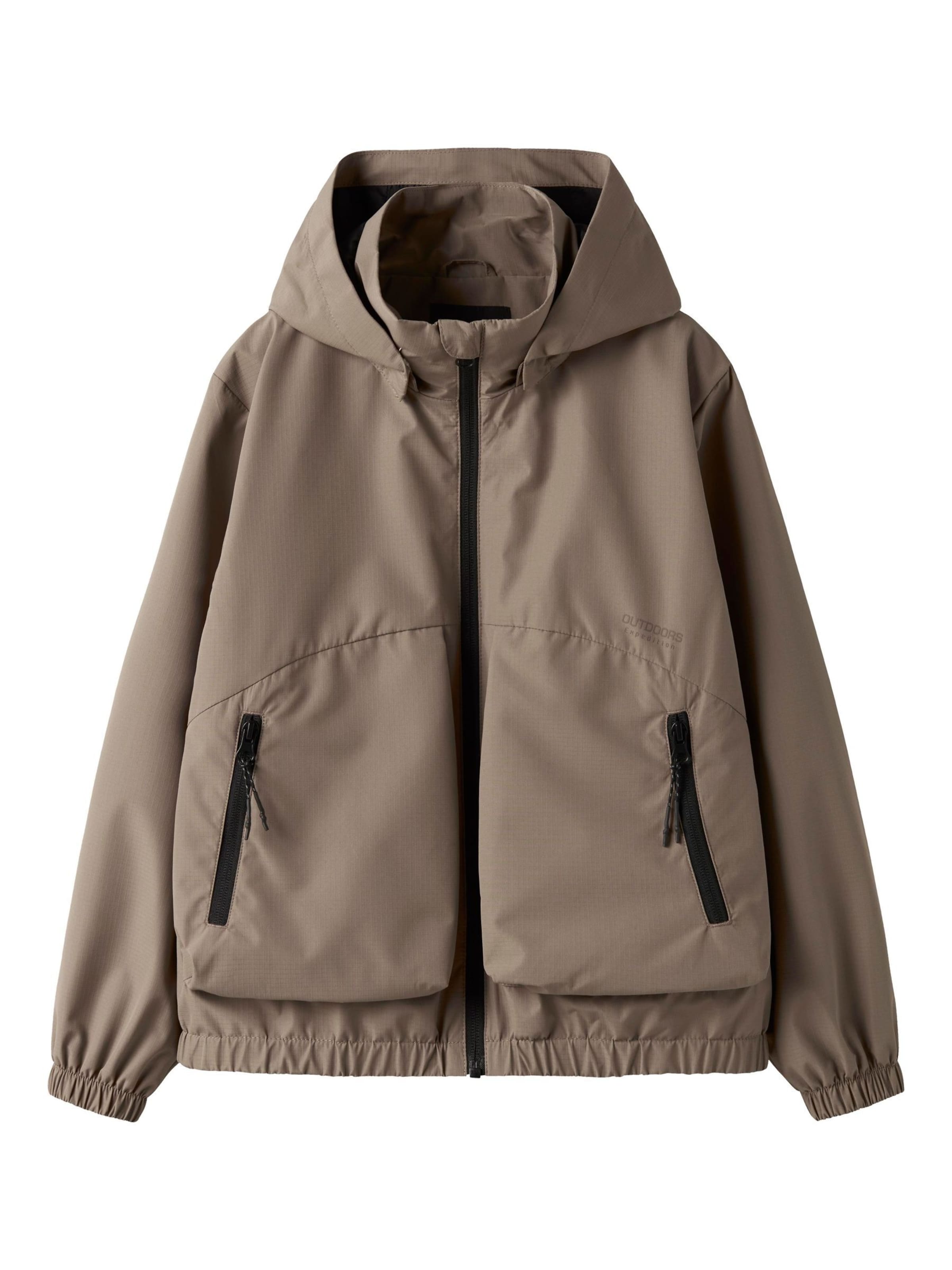 NAME IT - Chaqueta de montaña 'Macon 2' en beige: frente