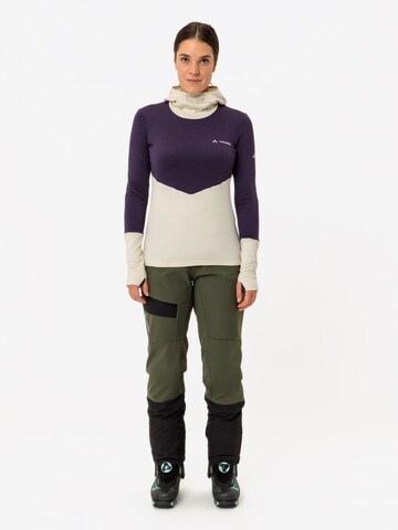 VAUDE Sportpullover in Beige