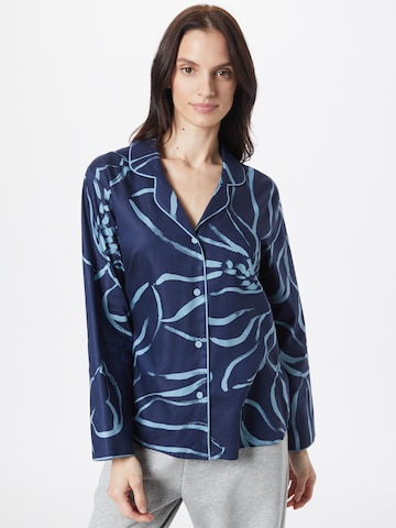 Chemise de nuit 'Emma' Cyberjammies en bleu : devant