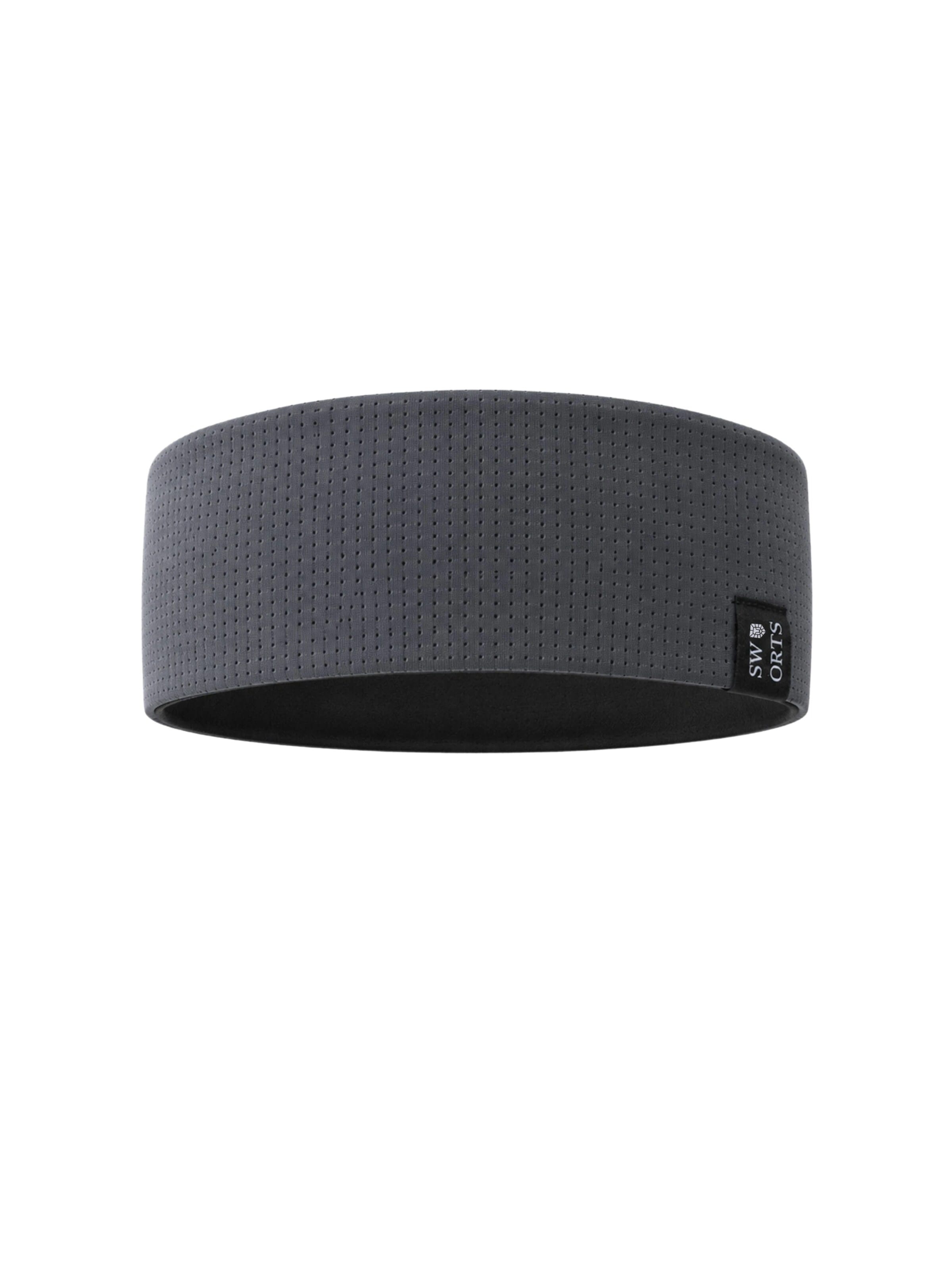 SWORTS Athletic Headband 'ENZO' in Silver: front