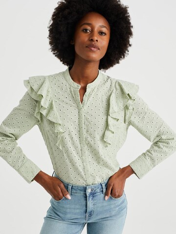 Camicia da donna di WE Fashion in verde