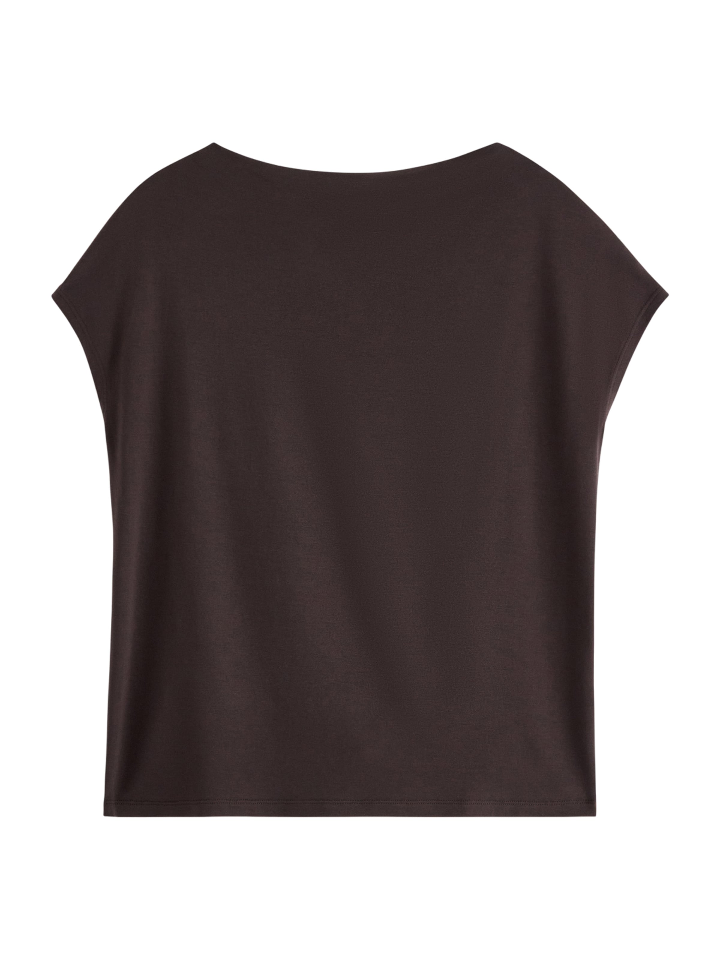 T-shirt 'Sofia' Lindex en marron : devant