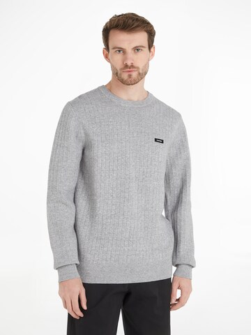 Calvin Klein Pullover in Grau: predná strana