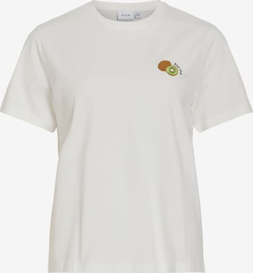 VILA - Camiseta en blanco: frente