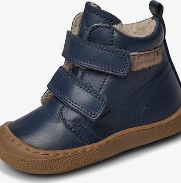 Bottes 'BAREFOOT WIGGHI VL' NATURINO en bleu : devant