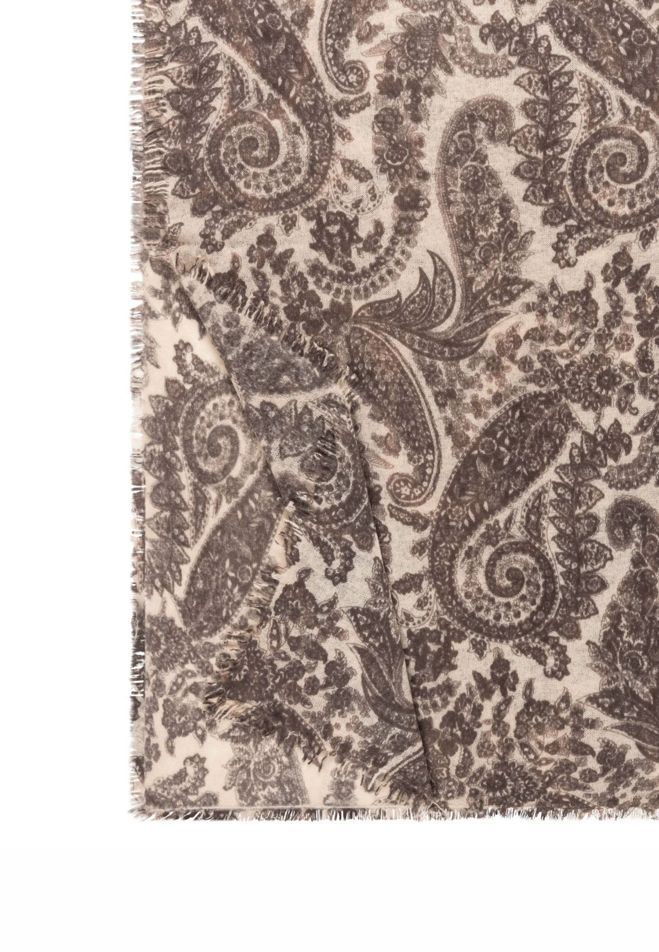 Roeckl Scarf 'SOFT PAISLEY' in Beige