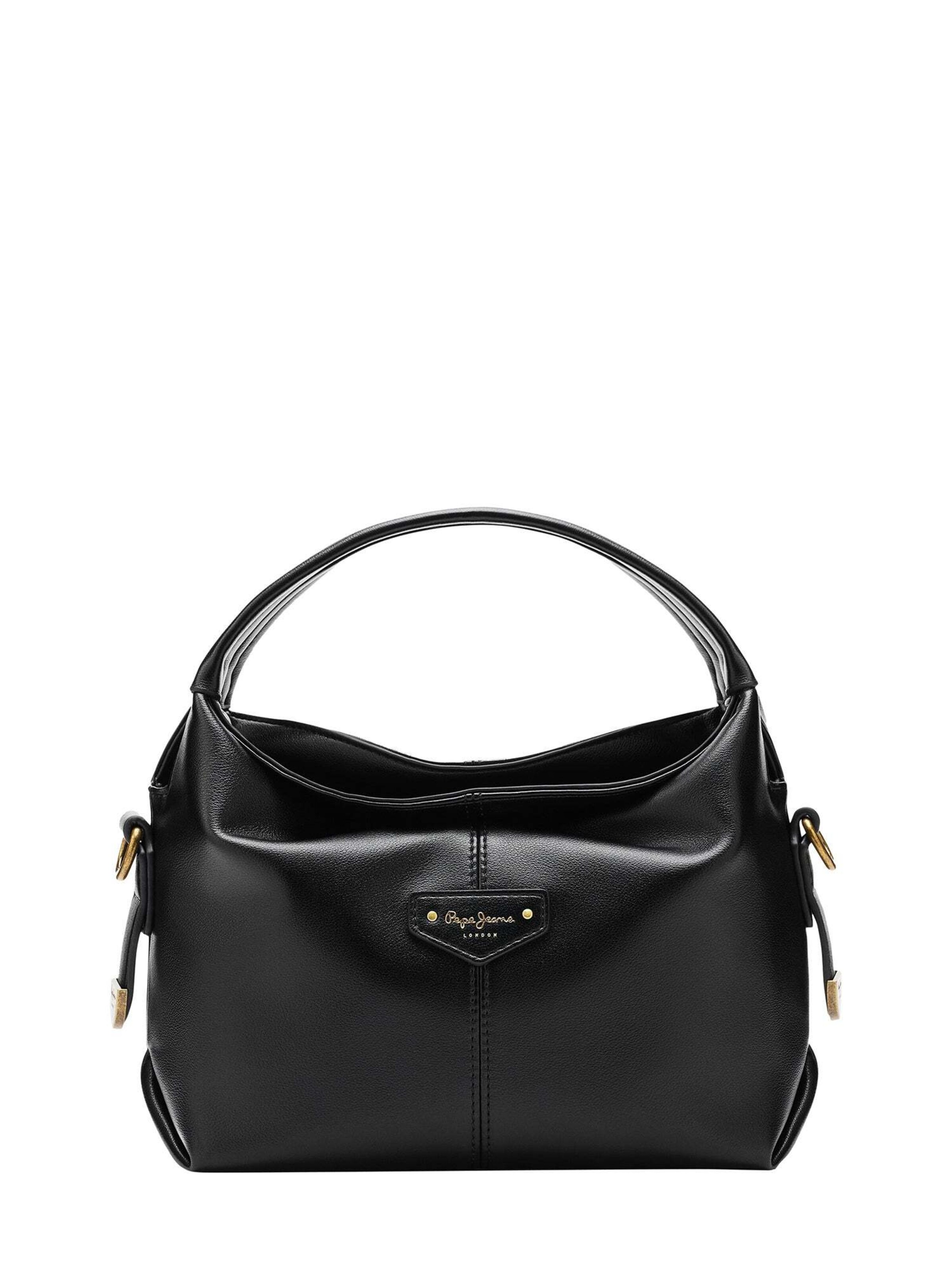 Pepe Jeans - Bolso de mano 'Irinea' en negro: frente