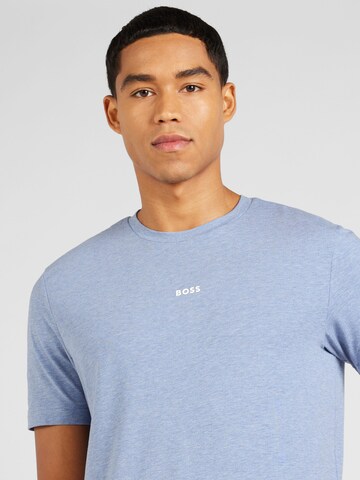 BOSS T-Shirt 'Chup' in Blau